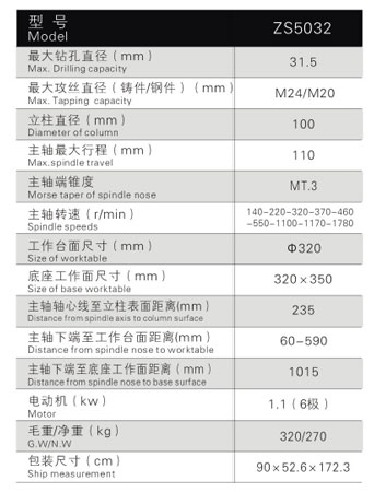 ZS5032钻攻两用机